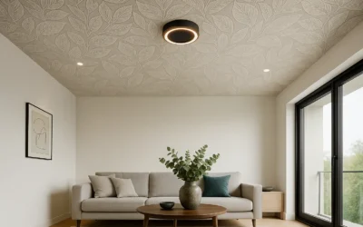 Gotowe do zamieszkania 19 Wzorzyste tapety sufitowe: odkryj 5 kluczowych aspektów
