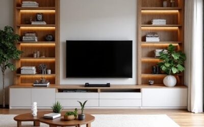 Gotowe do zamieszkania 12 Zabudowy meblowe do sufitu – maksymalne wykorzystanie przestrzeni