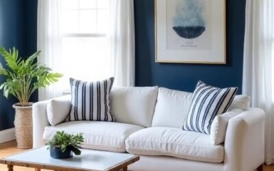Gotowe do zamieszkania 10 Granatowy szyk – jak łączyć kolor granatowy we wnętrzach