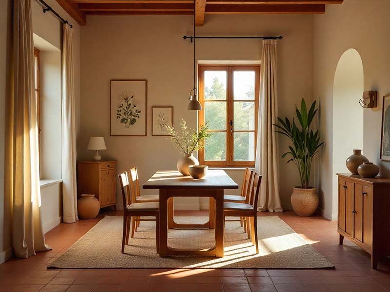 Terrakota – ciepło południa we wnętrzach